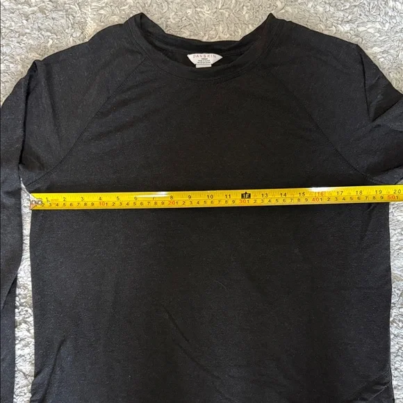 Danskin Charcoal Long Sleeve Top - Picture 8 of 8